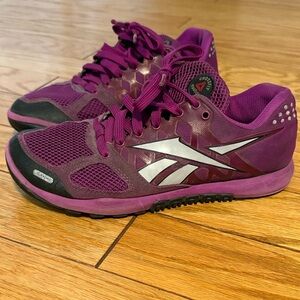 Reebok Women's Athletic Shoes in Purple and Silver